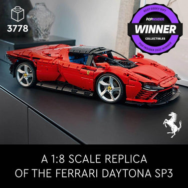 LEGO Technic Ferrari Daytona SP3 (3778 Piezas) - KATZER